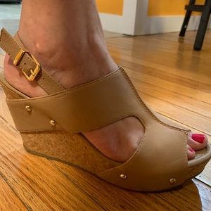 Summer sandals, wedges.